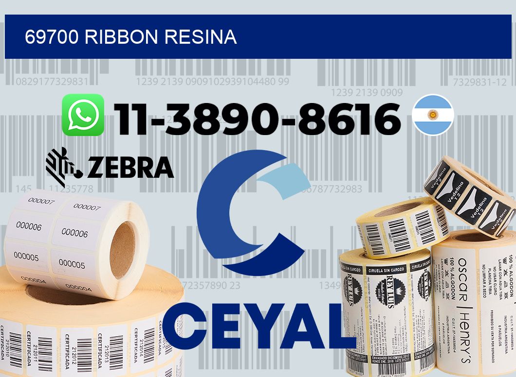 69700 ribbon resina