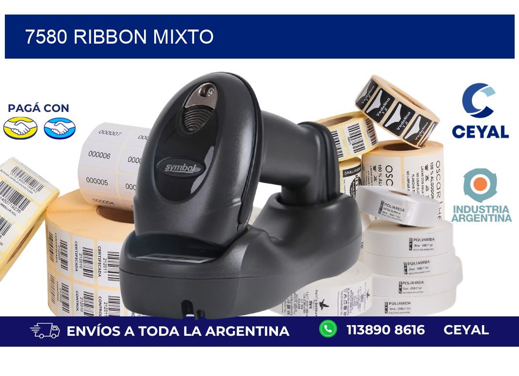 7580 ribbon mixto