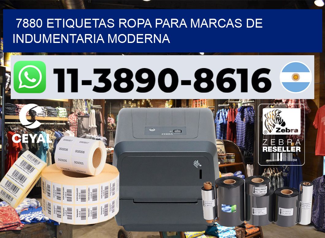 7880 Etiquetas ropa para marcas de indumentaria moderna