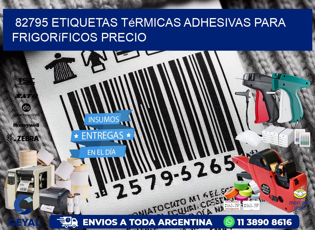 82795 etiquetas térmicas adhesivas para frigoríficos precio