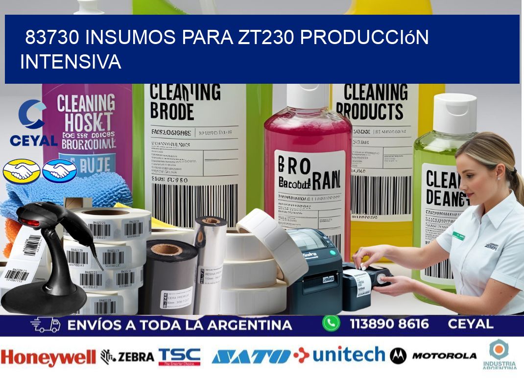 83730 insumos para zt230 producción intensiva