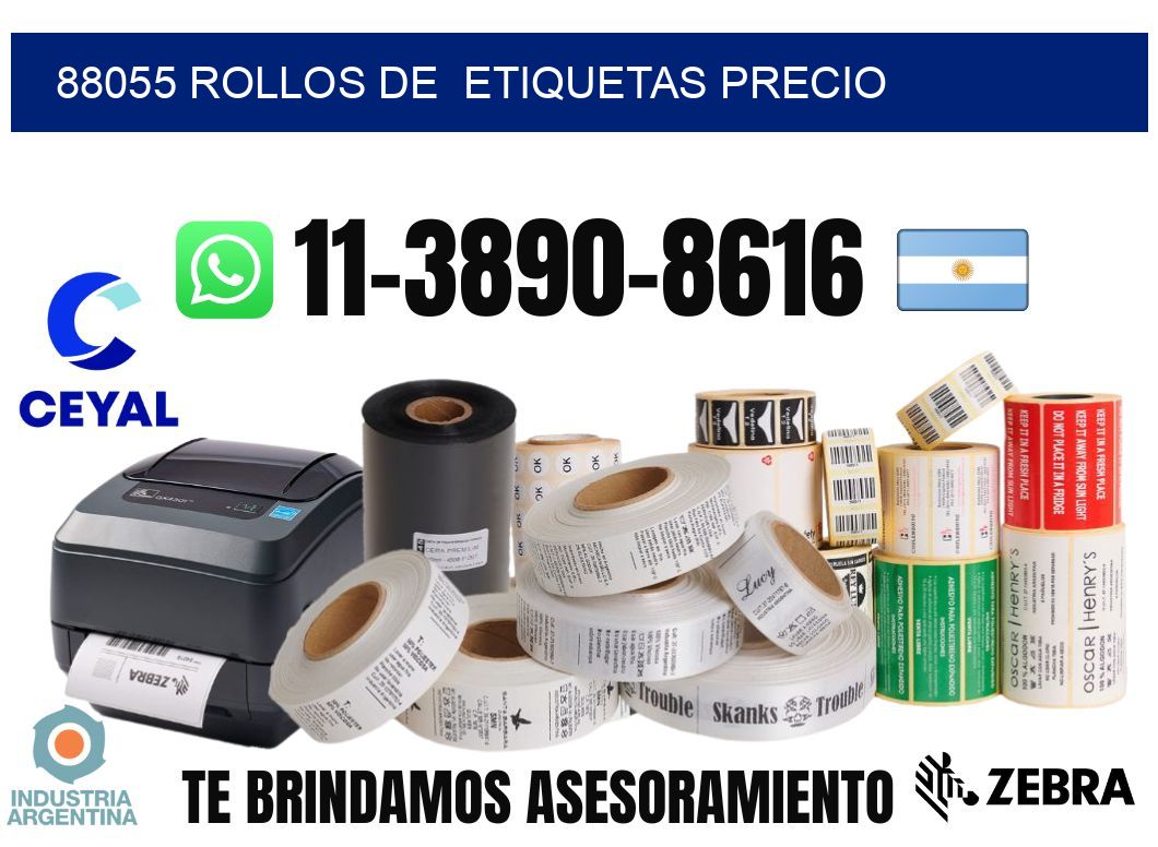 88055 rollos de etiquetas precio