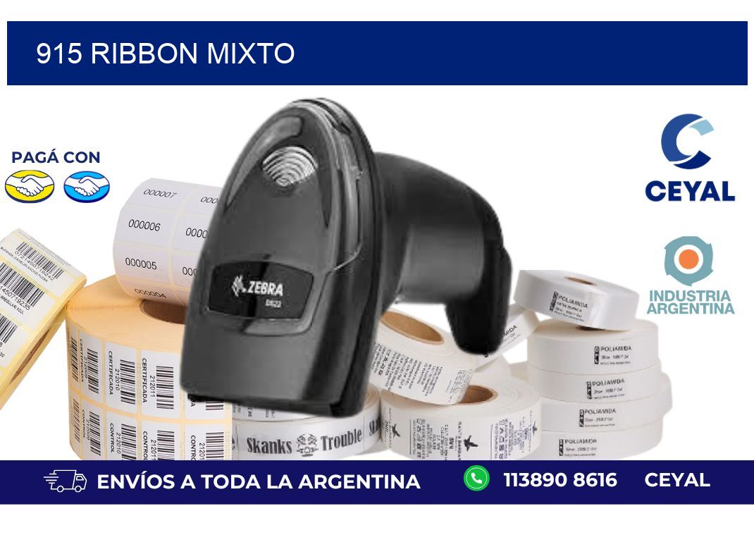 915 ribbon mixto