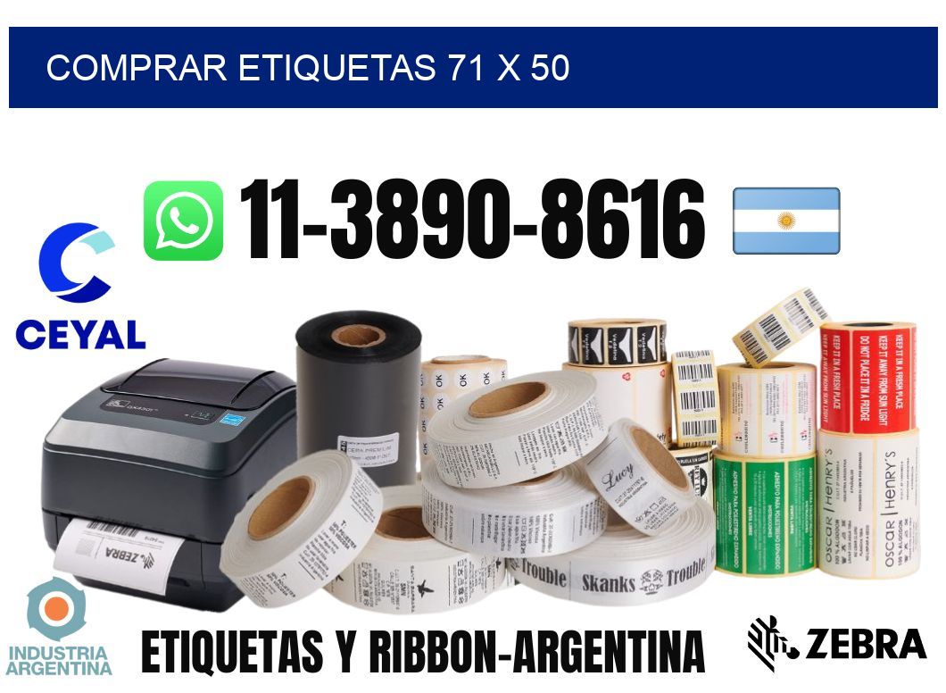 comprar etiquetas 71 x 50