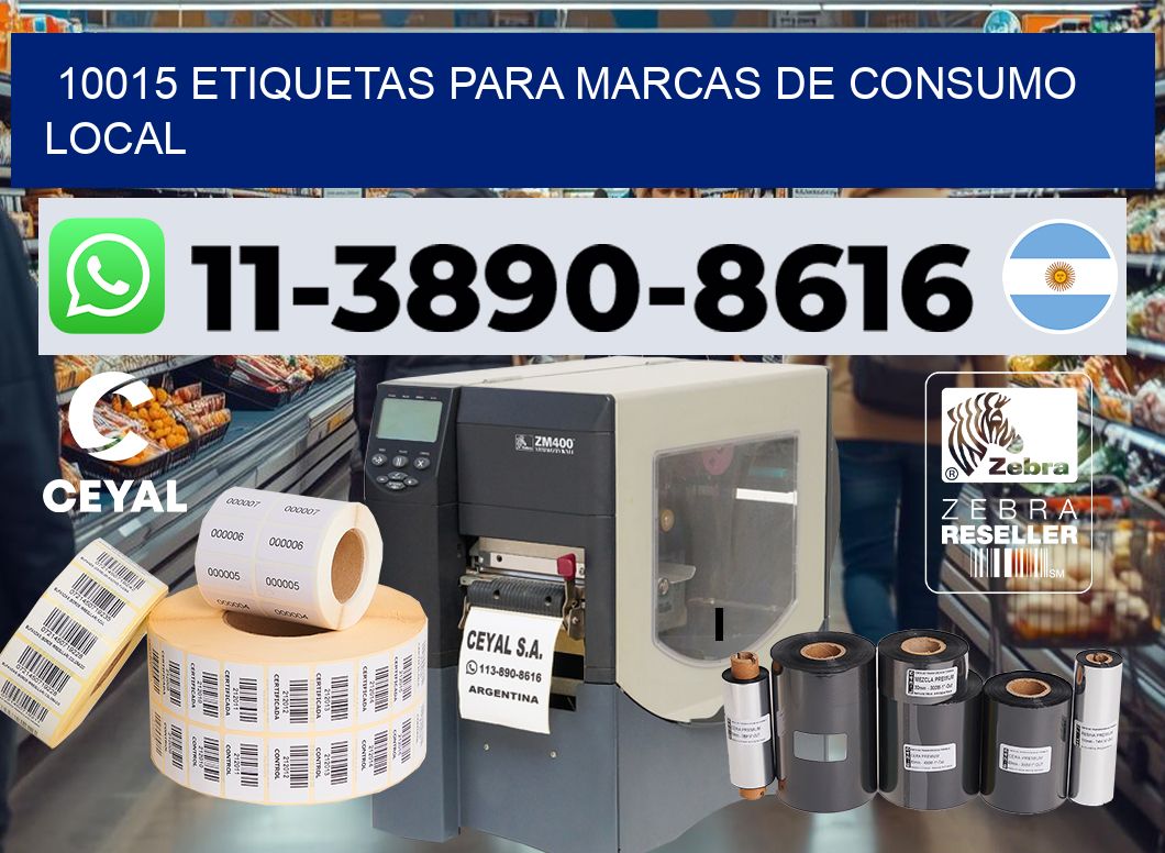 10015 Etiquetas para marcas de consumo local