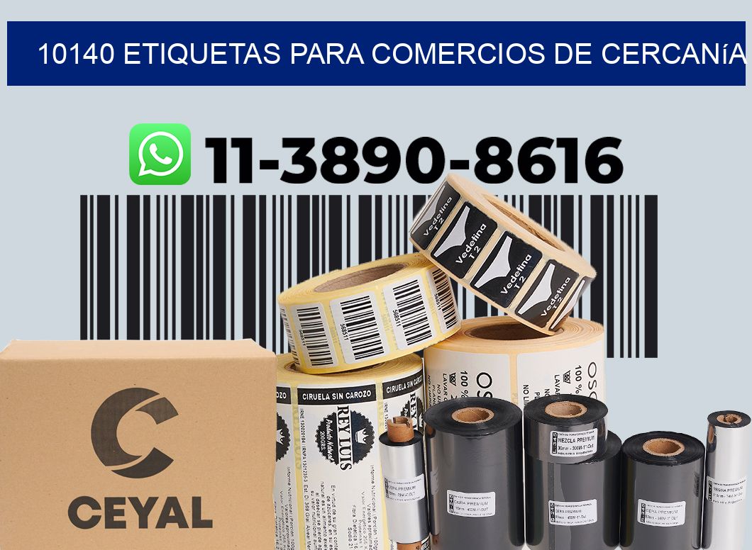 10140 Etiquetas para comercios de cercanía