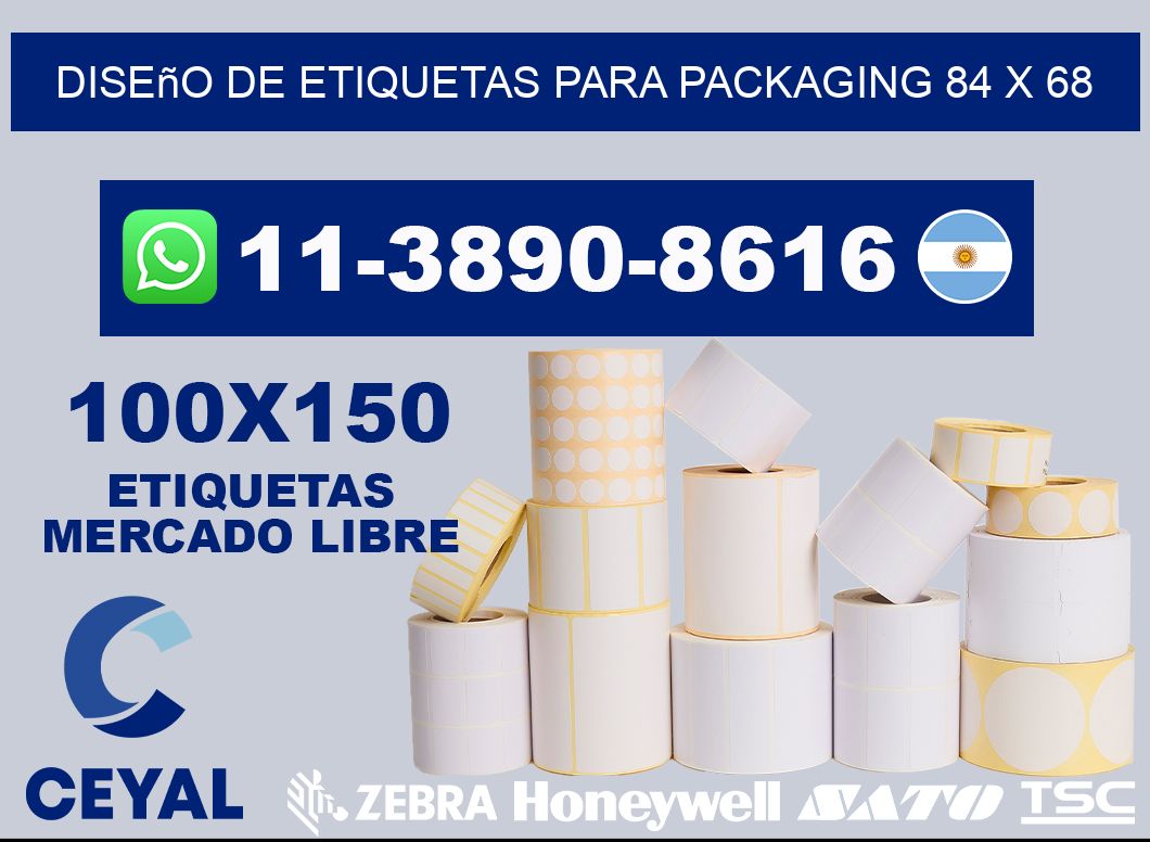 diseño de etiquetas para packaging 84 x 68