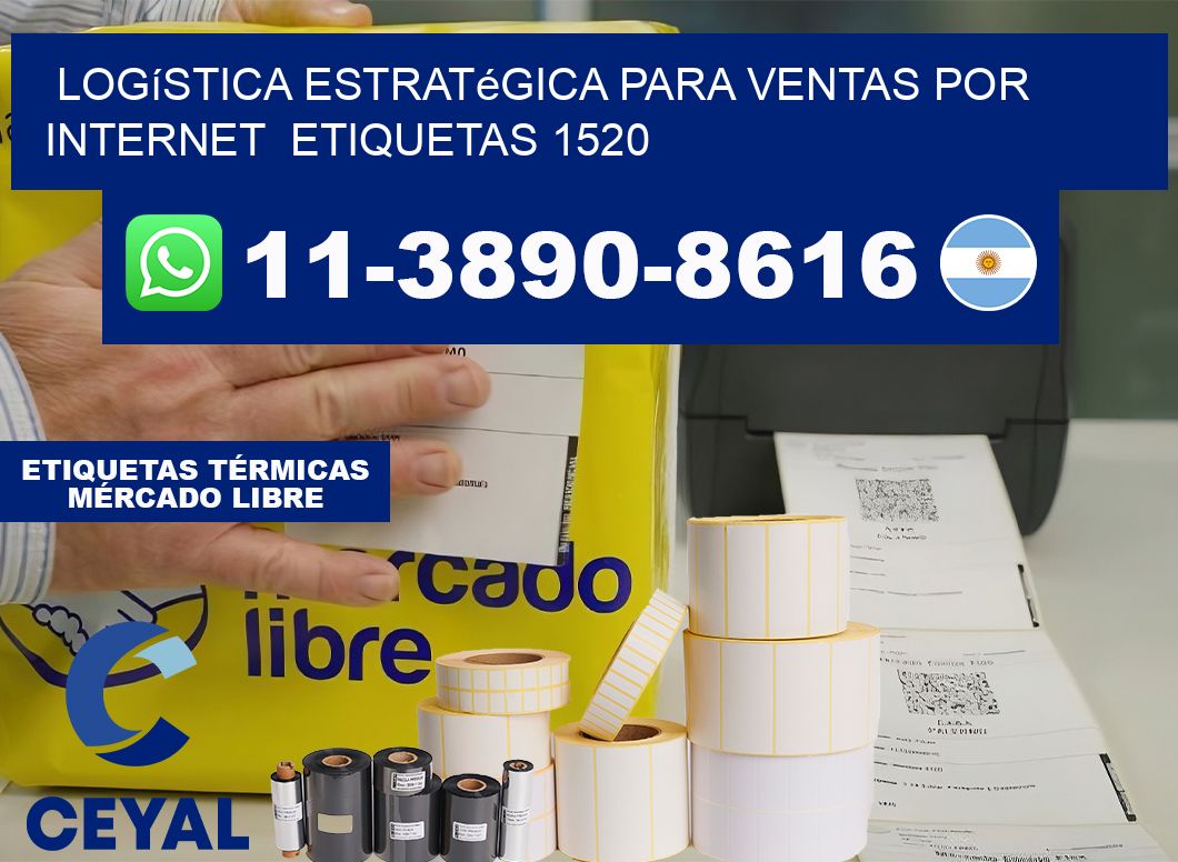 Logística estratégica para ventas por internet  etiquetas 1520