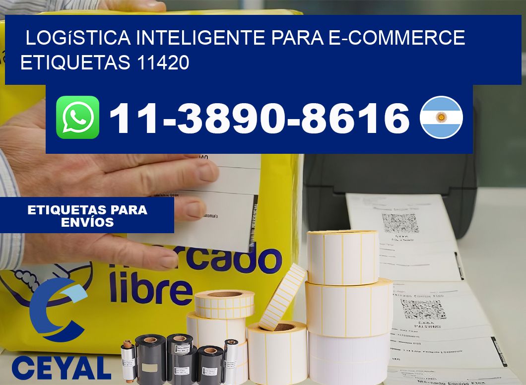 Logística inteligente para e-commerce  etiquetas 11420