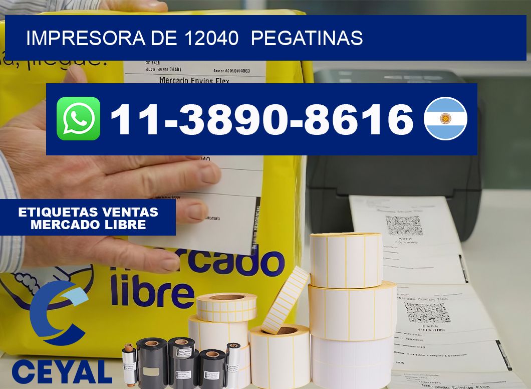 impresora de 12040 pegatinas