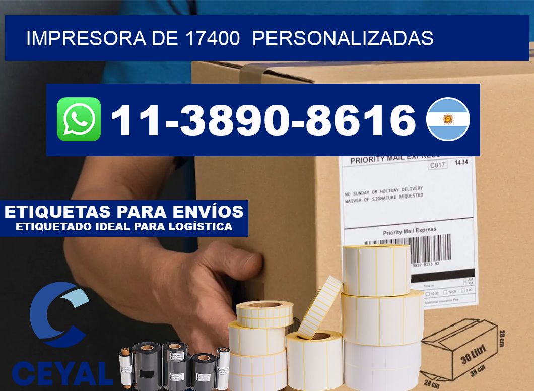 impresora de 17400 personalizadas