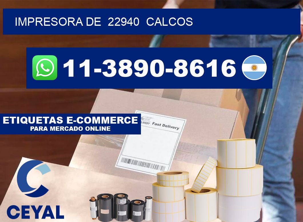 impresora de  22940  calcos