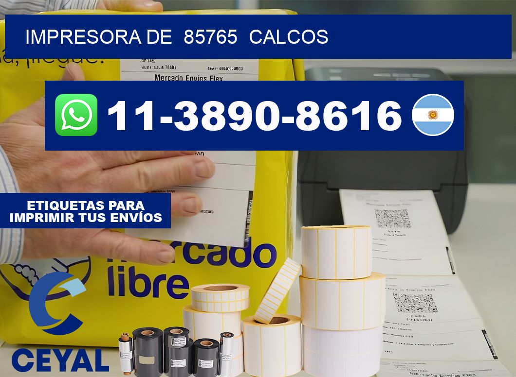 impresora de 85765 calcos