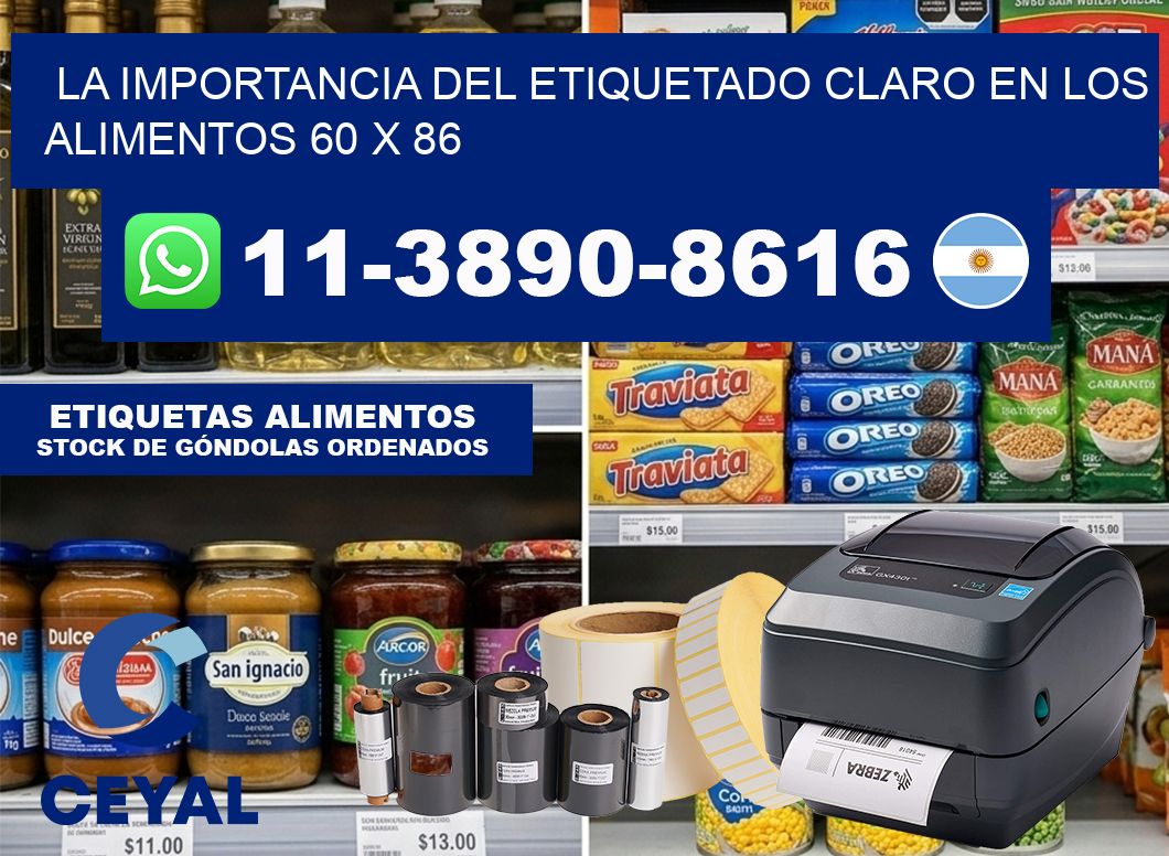 La importancia del etiquetado claro en los alimentos 60 x 86