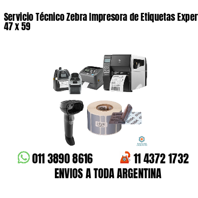 Servicio Técnico Zebra Impresora de Etiquetas Experto 47 x 59