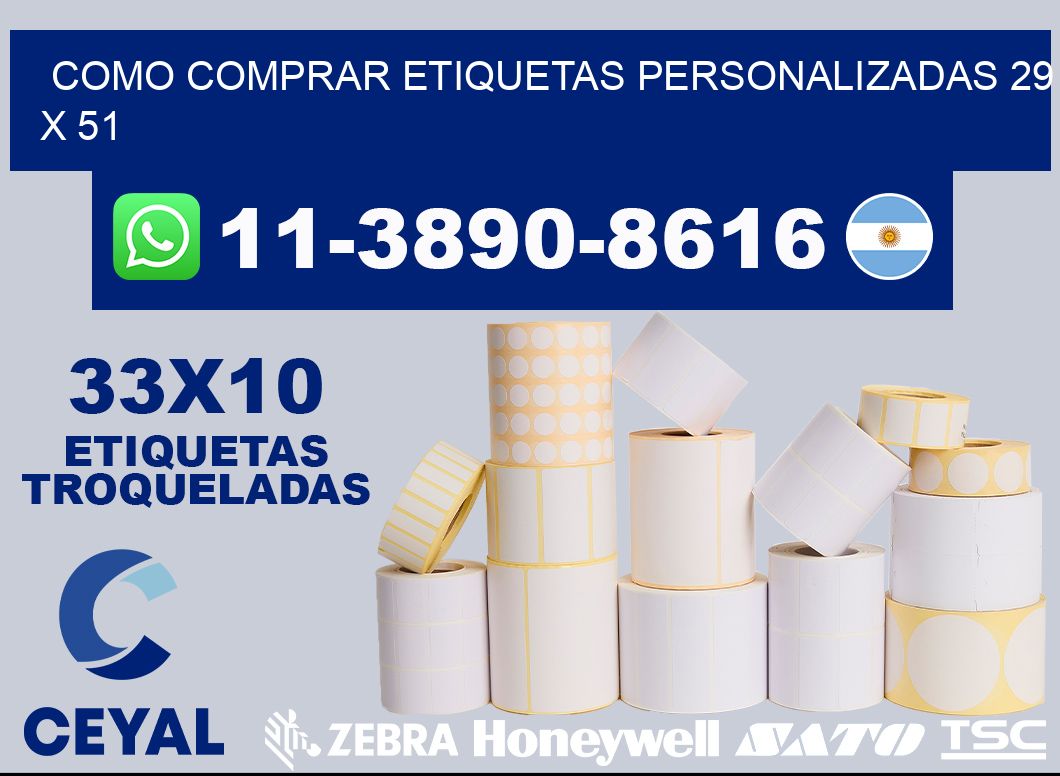 como comprar etiquetas personalizadas 29 x 51