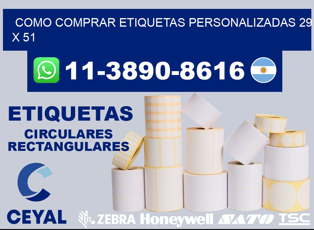 como comprar etiquetas personalizadas 29 x 51