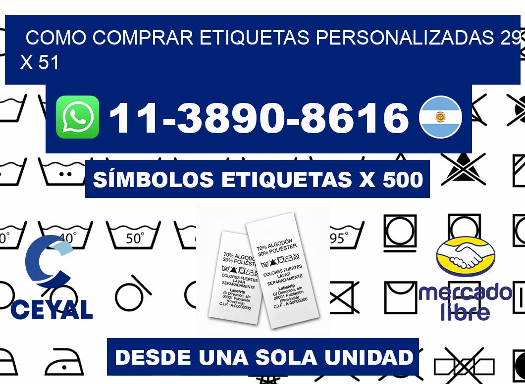 como comprar etiquetas personalizadas 29 x 51