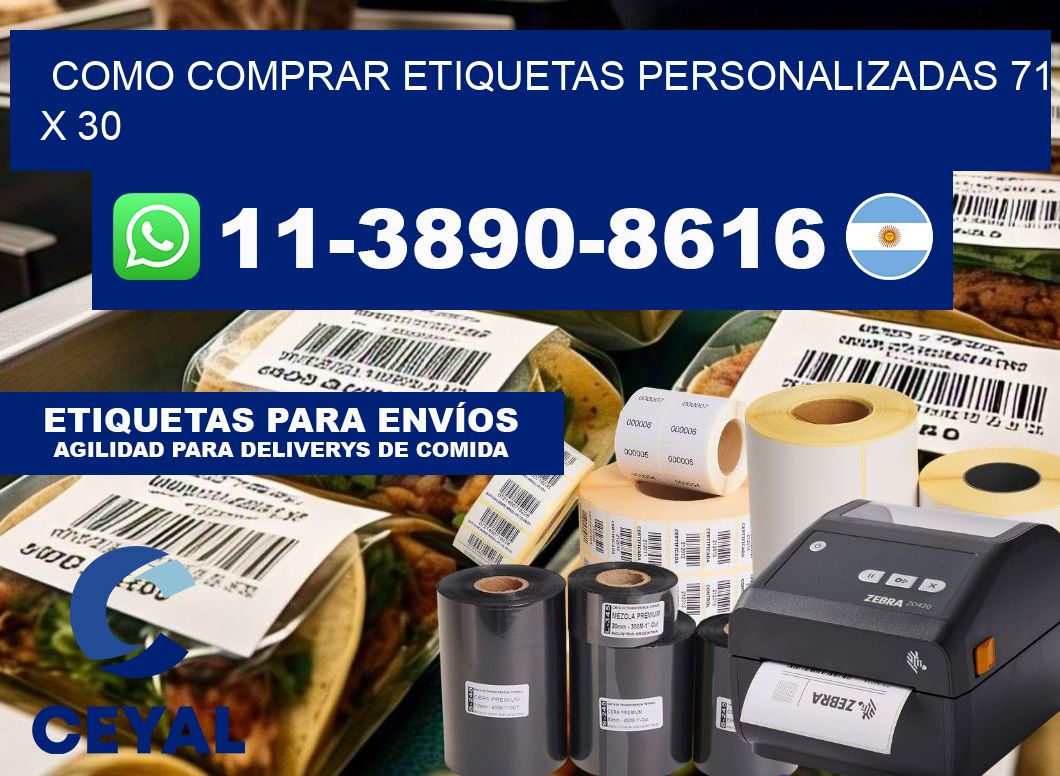 como comprar etiquetas personalizadas 71 x 30