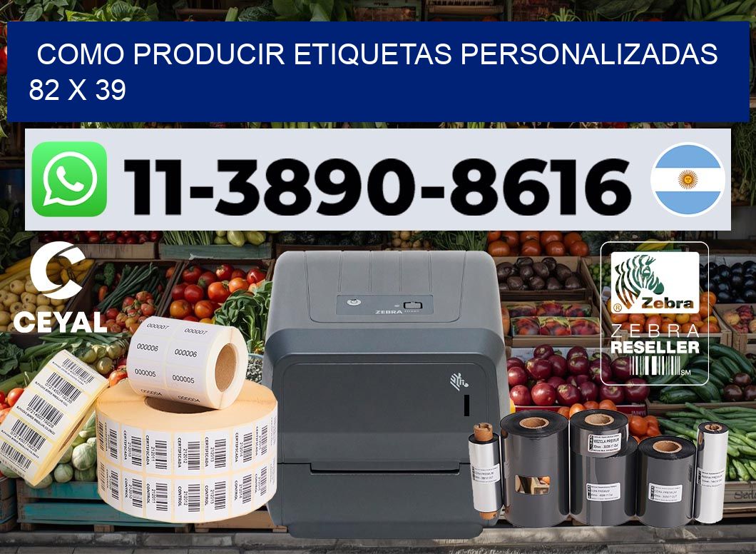 como producir etiquetas personalizadas 82 x 39
