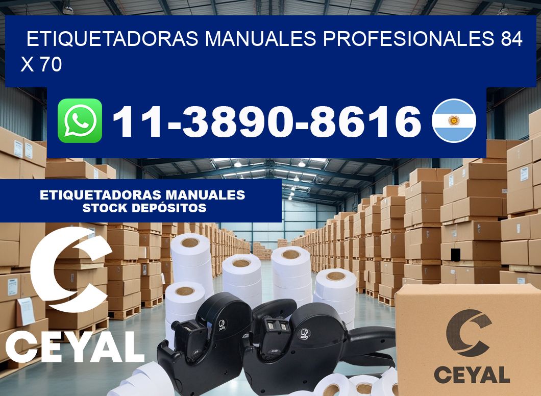 etiquetadoras manuales profesionales 84 x 70