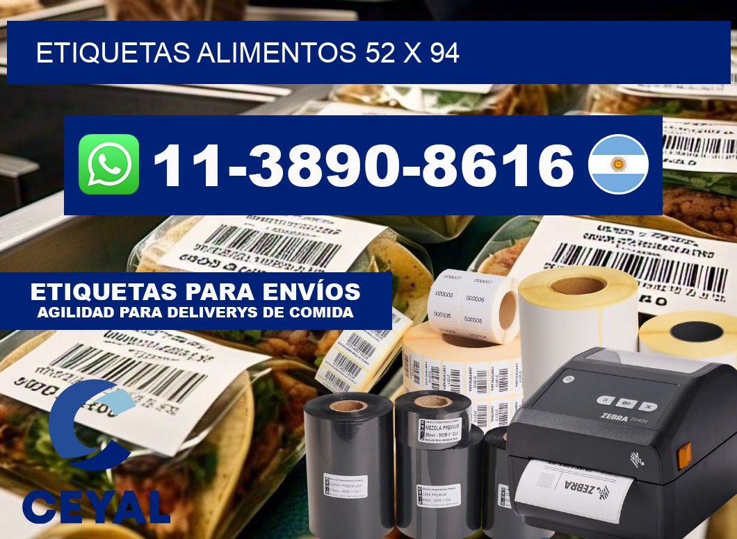 etiquetas alimentos 52 x 94