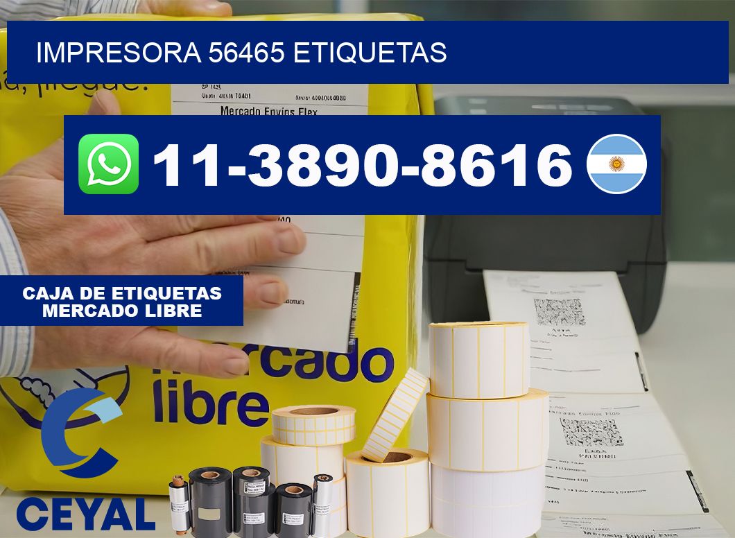 impresora 56465 etiquetas