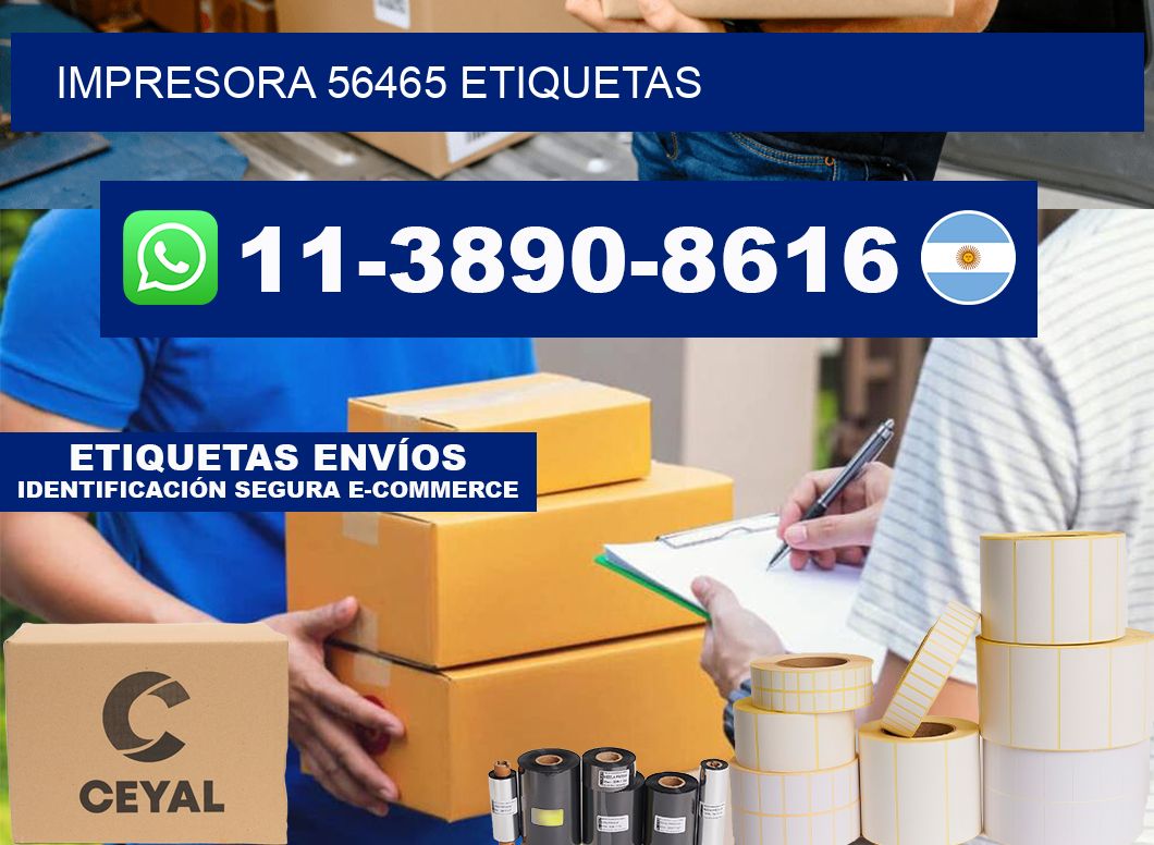 impresora 56465 etiquetas