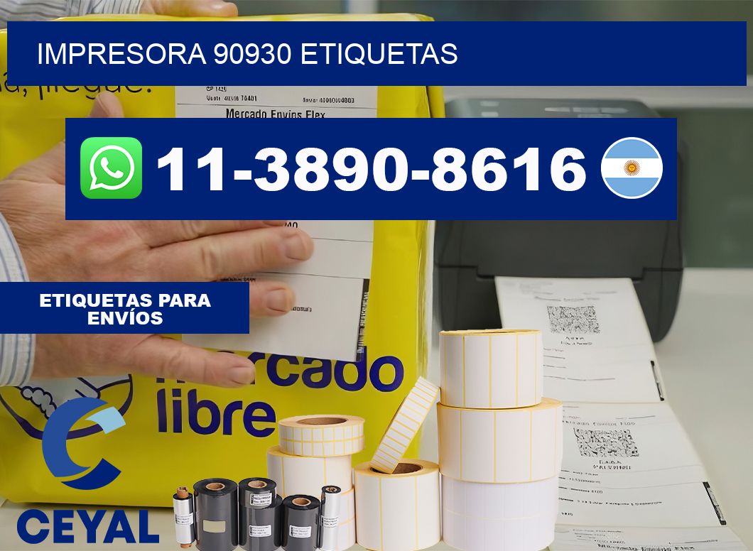 impresora 90930 etiquetas