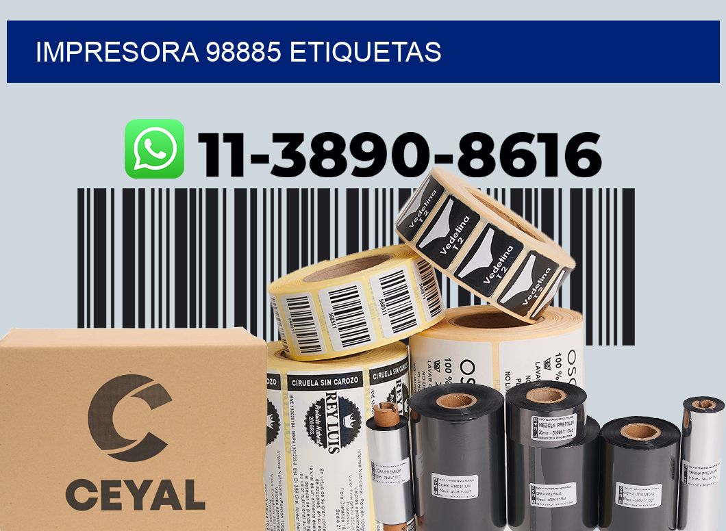 impresora 98885 etiquetas