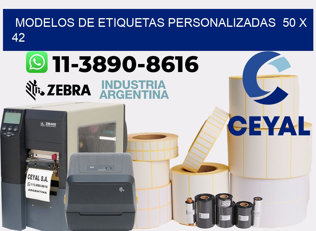 modelos de etiquetas personalizadas 50 x 42