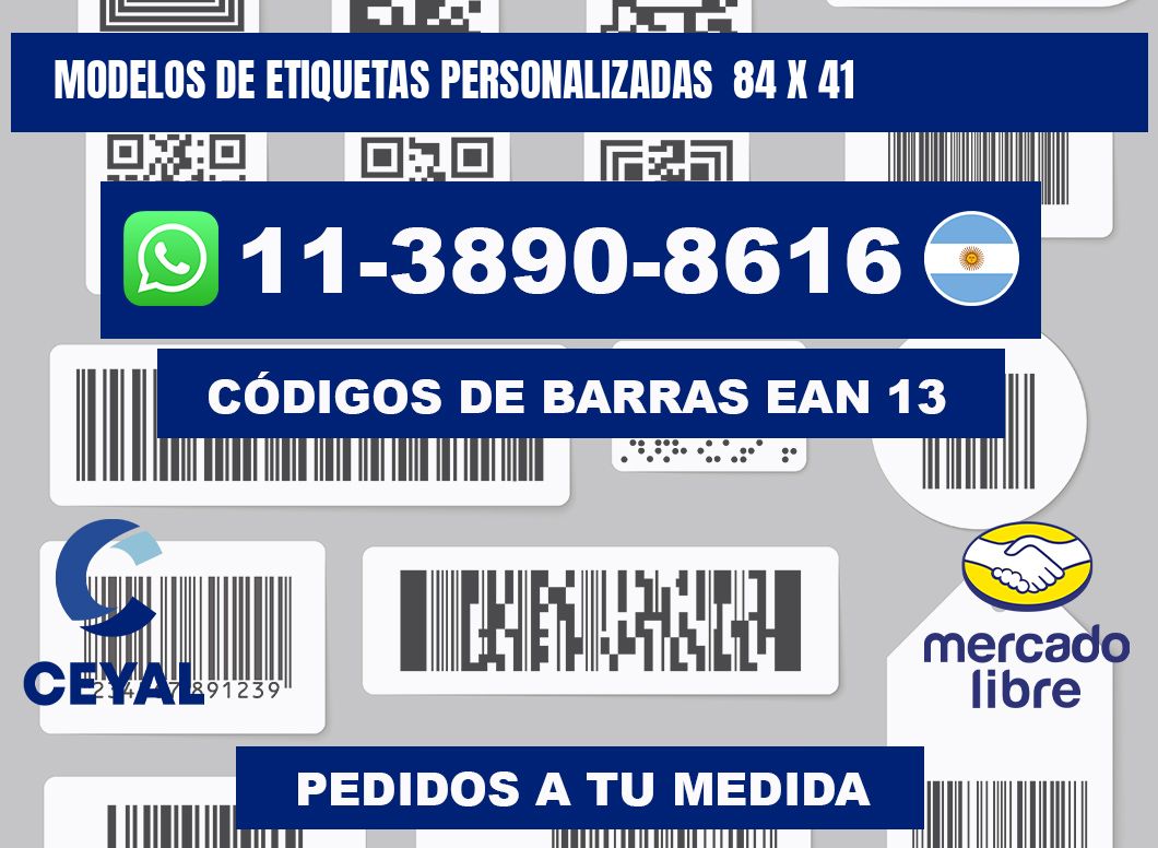 modelos de etiquetas personalizadas 84 x 41