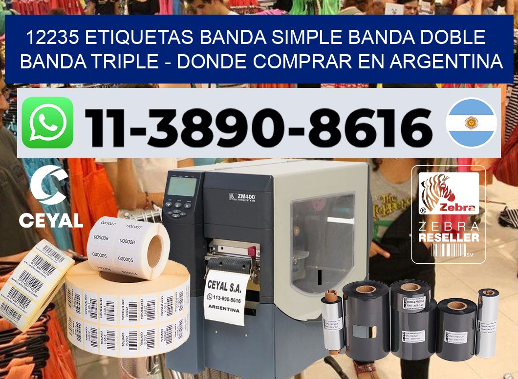 12235 etiquetas banda simple banda doble banda triple – Donde Comprar en Argentina