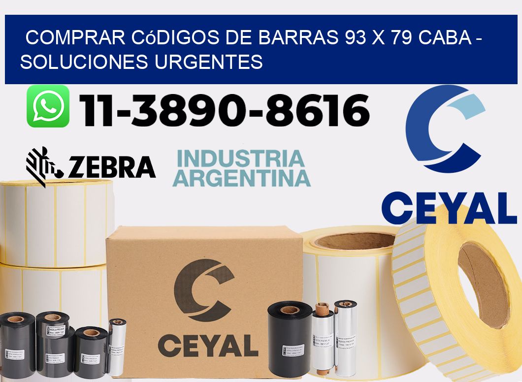 Comprar códigos de barras 93 x 79 CABA - soluciones urgentes