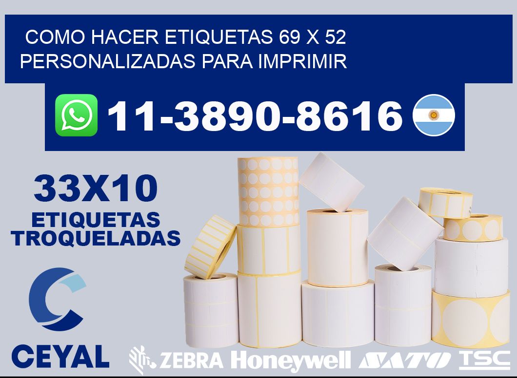 como hacer etiquetas 69 x 52 personalizadas para imprimir