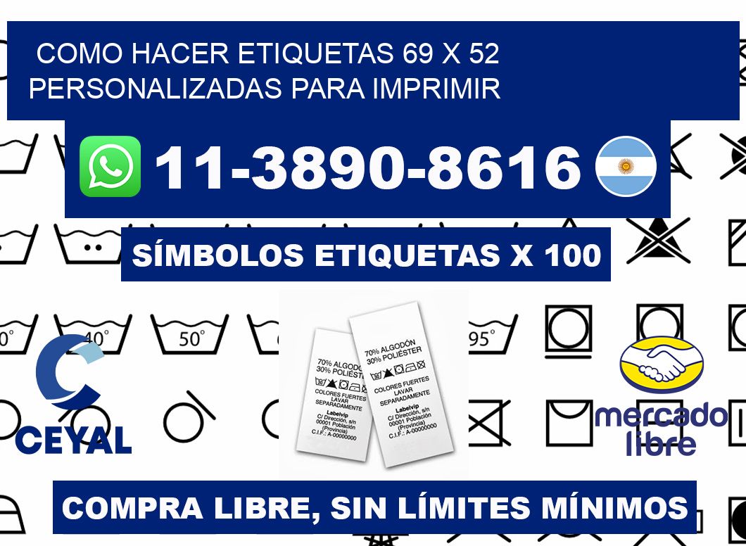 como hacer etiquetas 69 x 52 personalizadas para imprimir