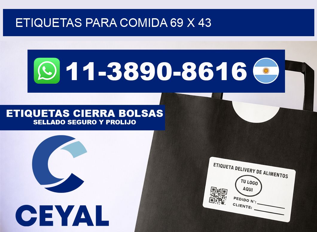 etiquetas para comida 69 x 43