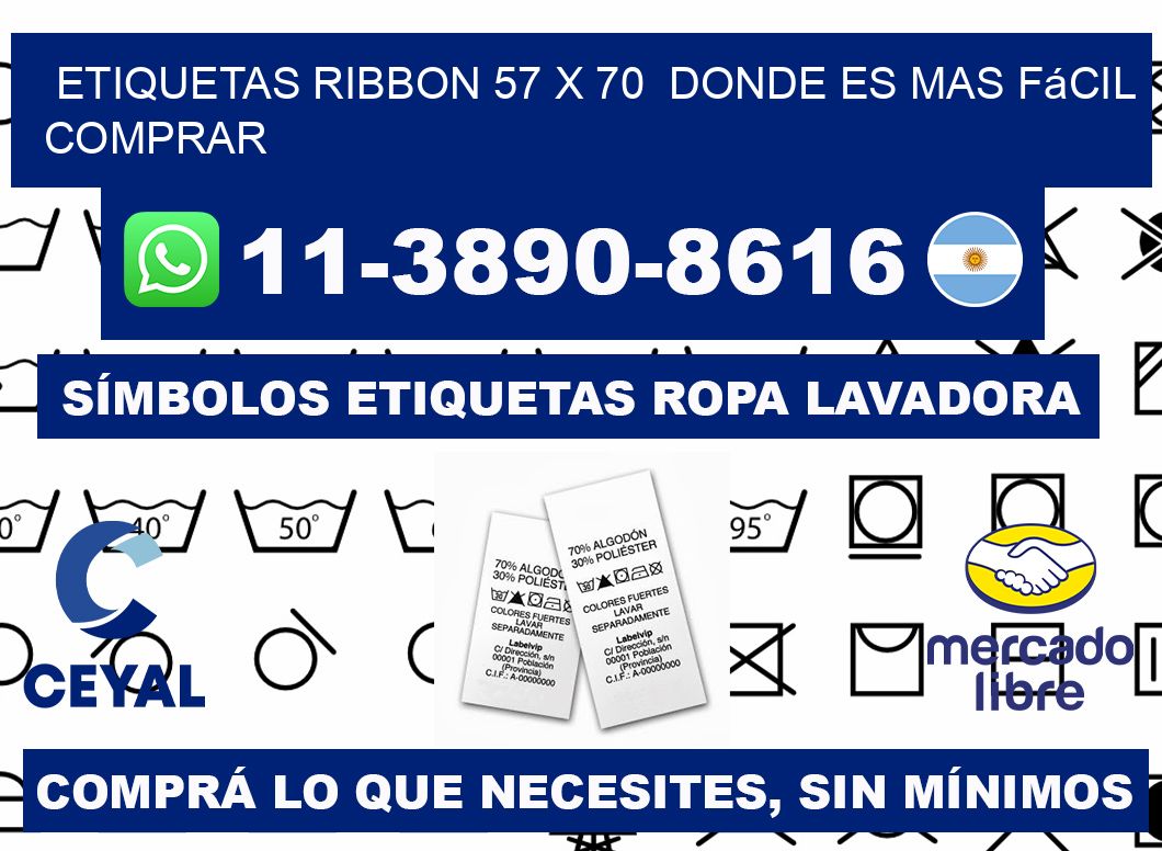 etiquetas ribbon 57 x 70  Donde es mas fácil comprar