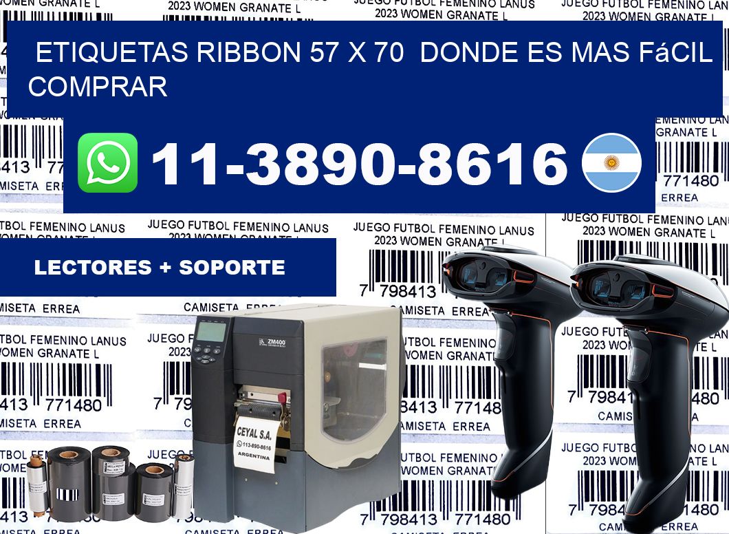 etiquetas ribbon 57 x 70  Donde es mas fácil comprar