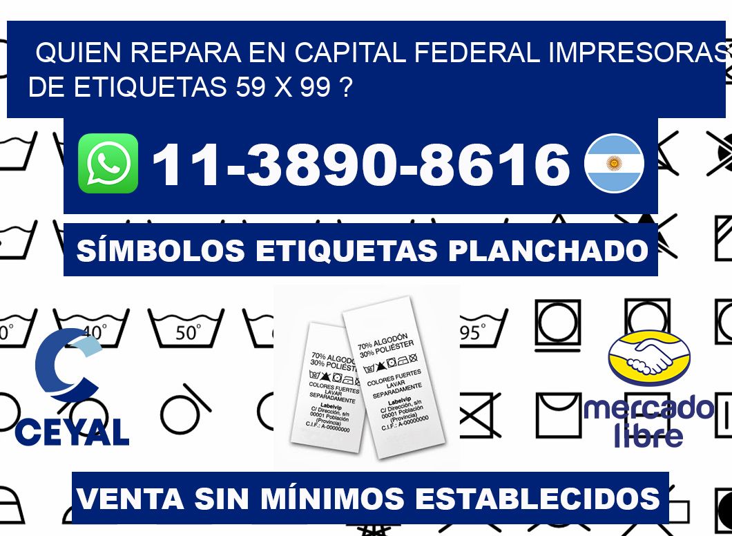 quien repara en capital federal impresoras de etiquetas 59 x 99 ?