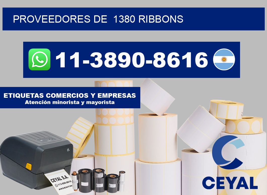 Proveedores de  1380 ribbons