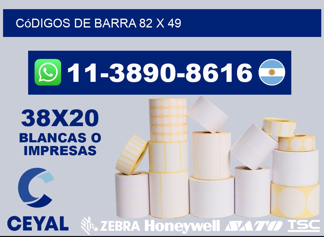códigos de barra 82 x 49