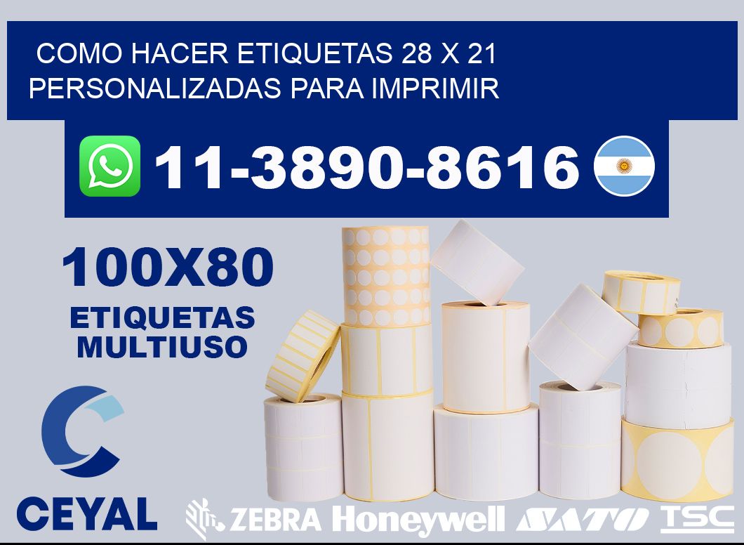 como hacer etiquetas 28 x 21 personalizadas para imprimir