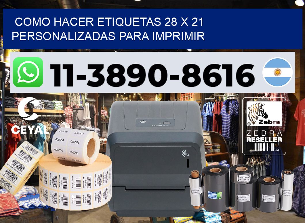 como hacer etiquetas 28 x 21 personalizadas para imprimir