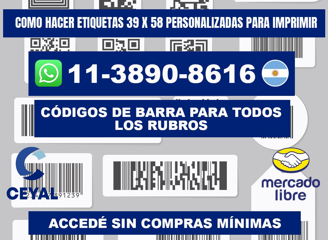 como hacer etiquetas 39 x 58 personalizadas para imprimir