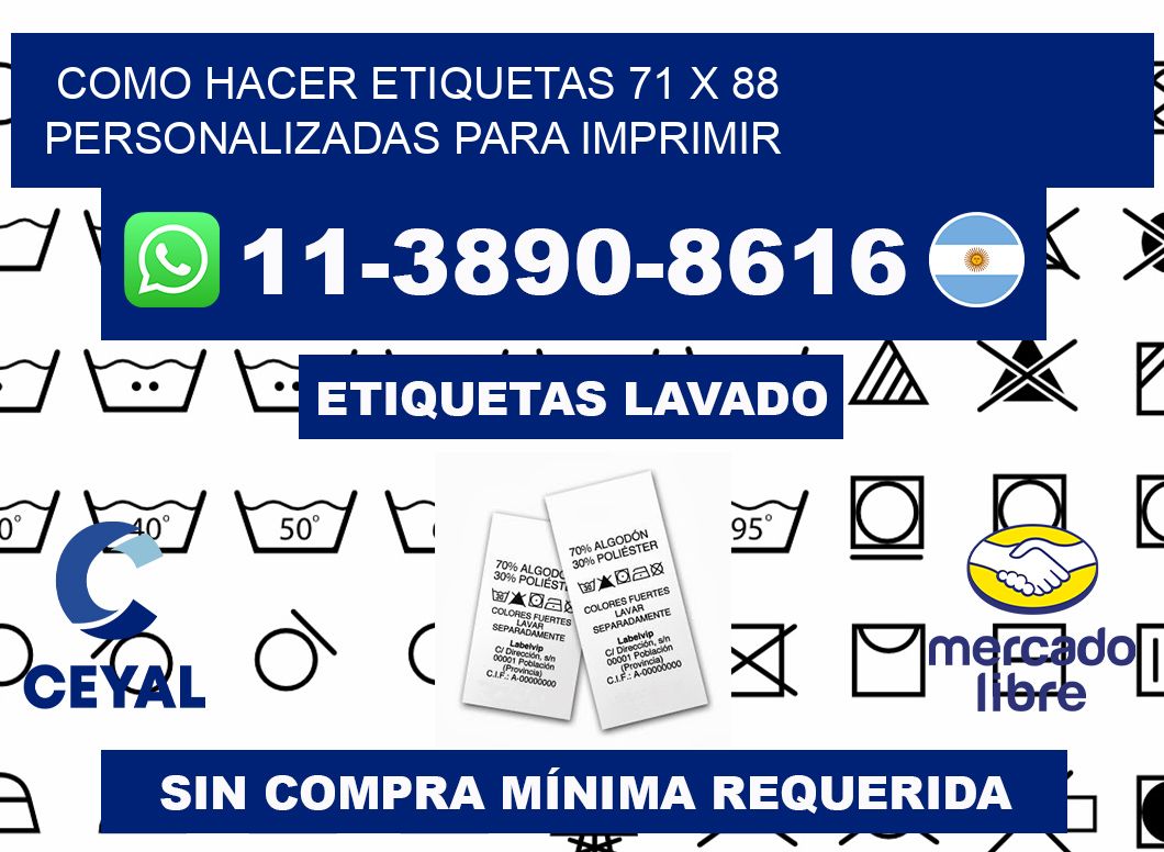 como hacer etiquetas 71 x 88 personalizadas para imprimir
