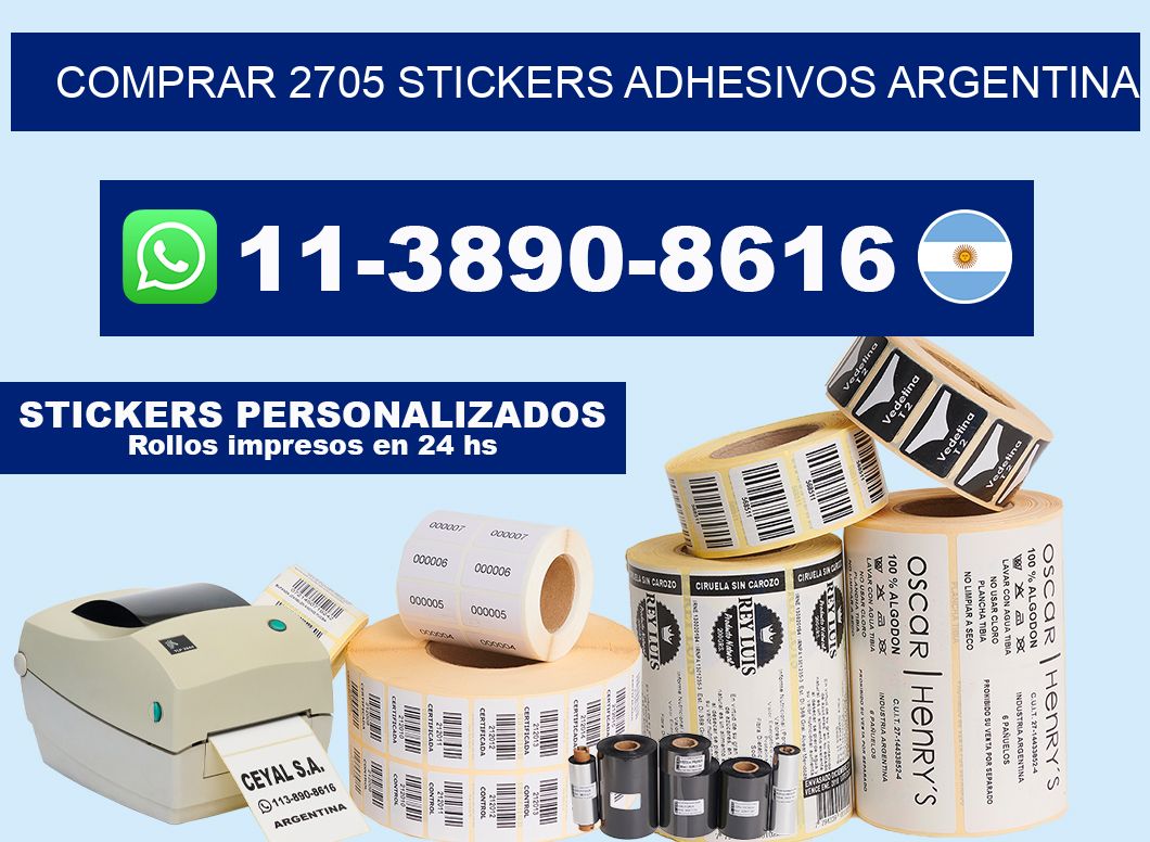 comprar 2705 stickers adhesivos argentina