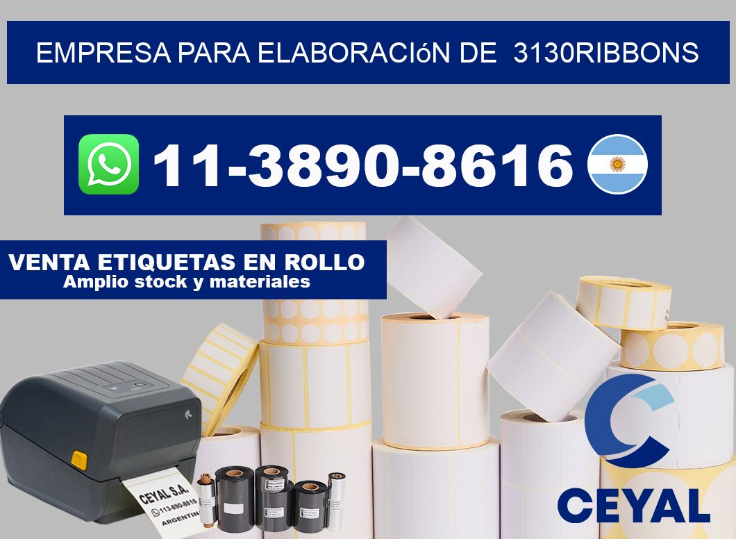 empresa para elaboración de  3130ribbons