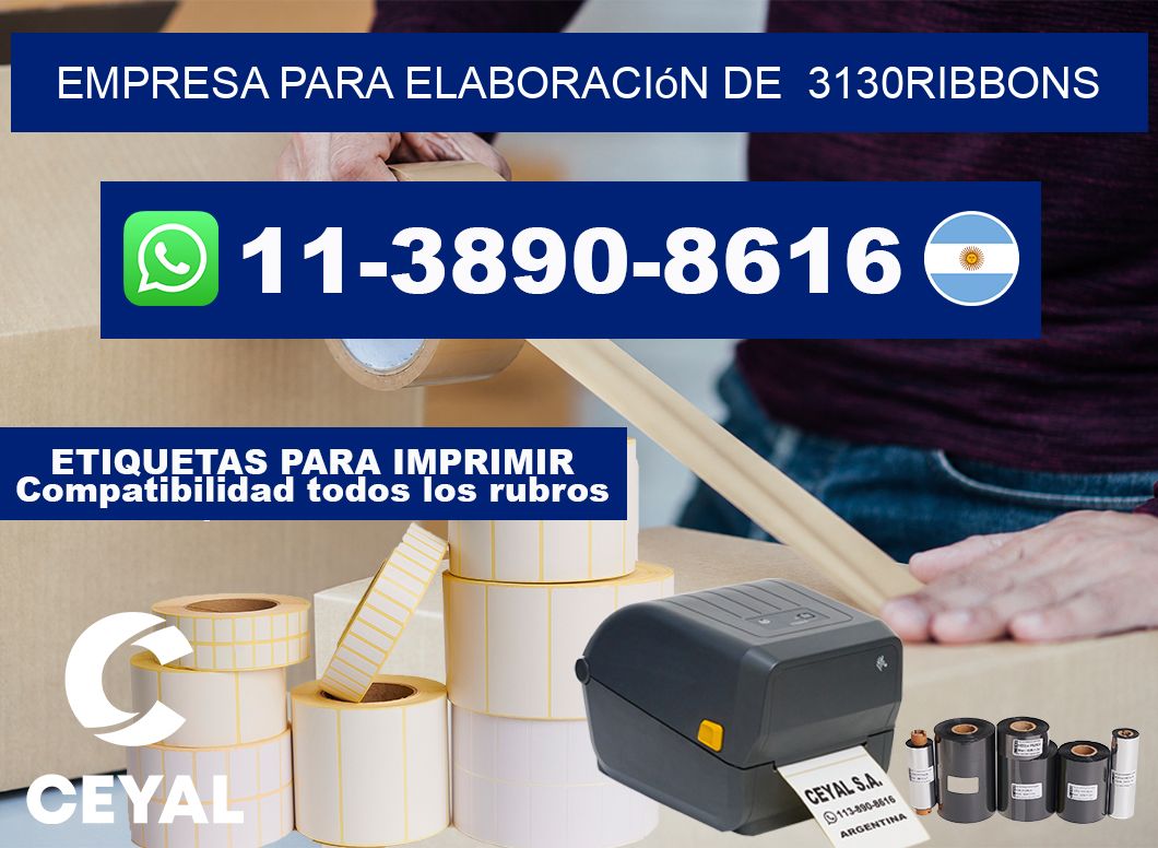 empresa para elaboración de 3130ribbons