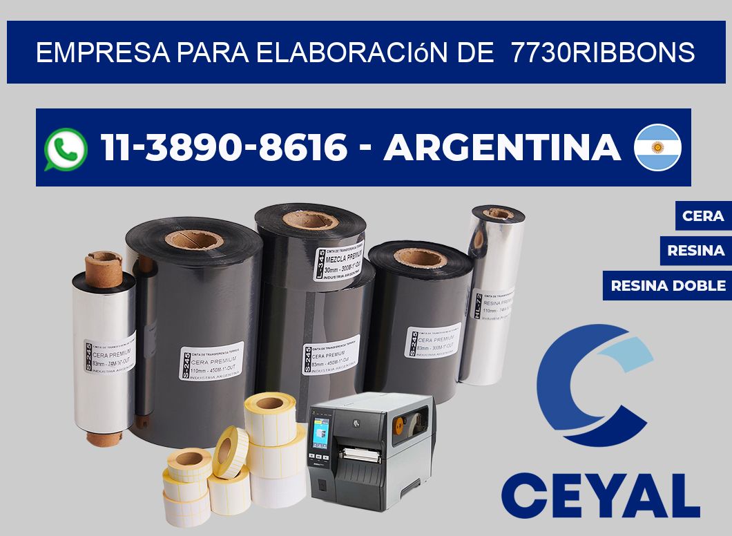 empresa para elaboración de 7730ribbons
